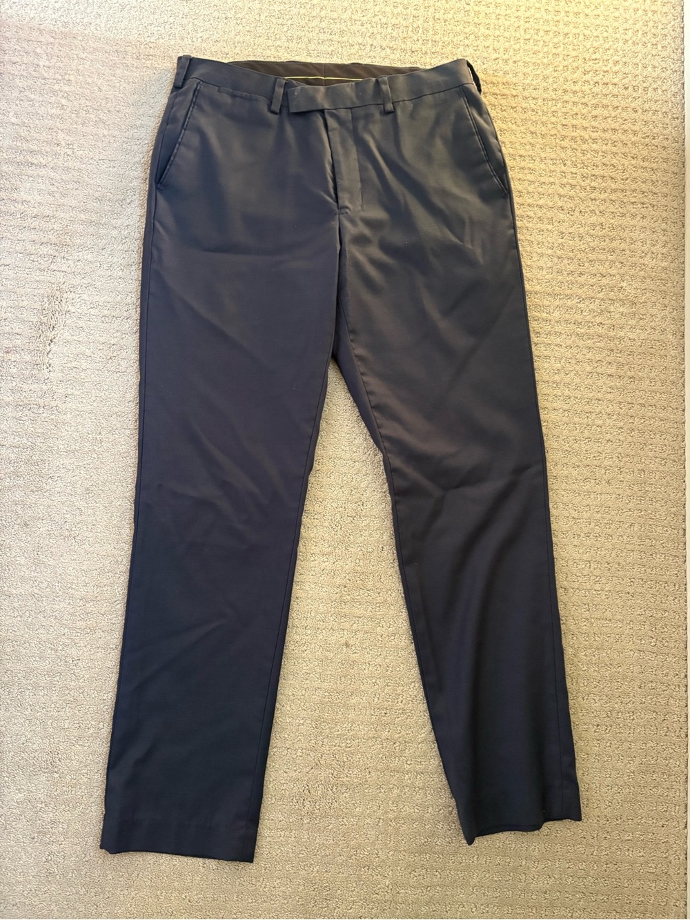 Louis Raphael Men's Navy Blue Dress Pants